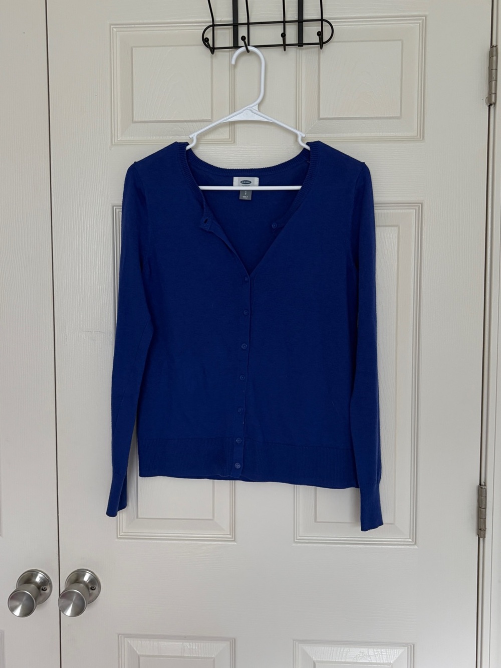 Old Navy Royal Blue Button-Front Cardigan